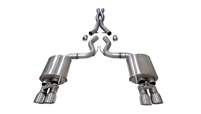 Corsa Performance Xtreme Cat-Back Exhaust with Polished Tips