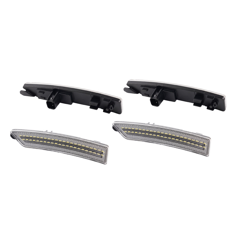 2024-2026 Ford Mustang S650 Clear White LED Side Markers