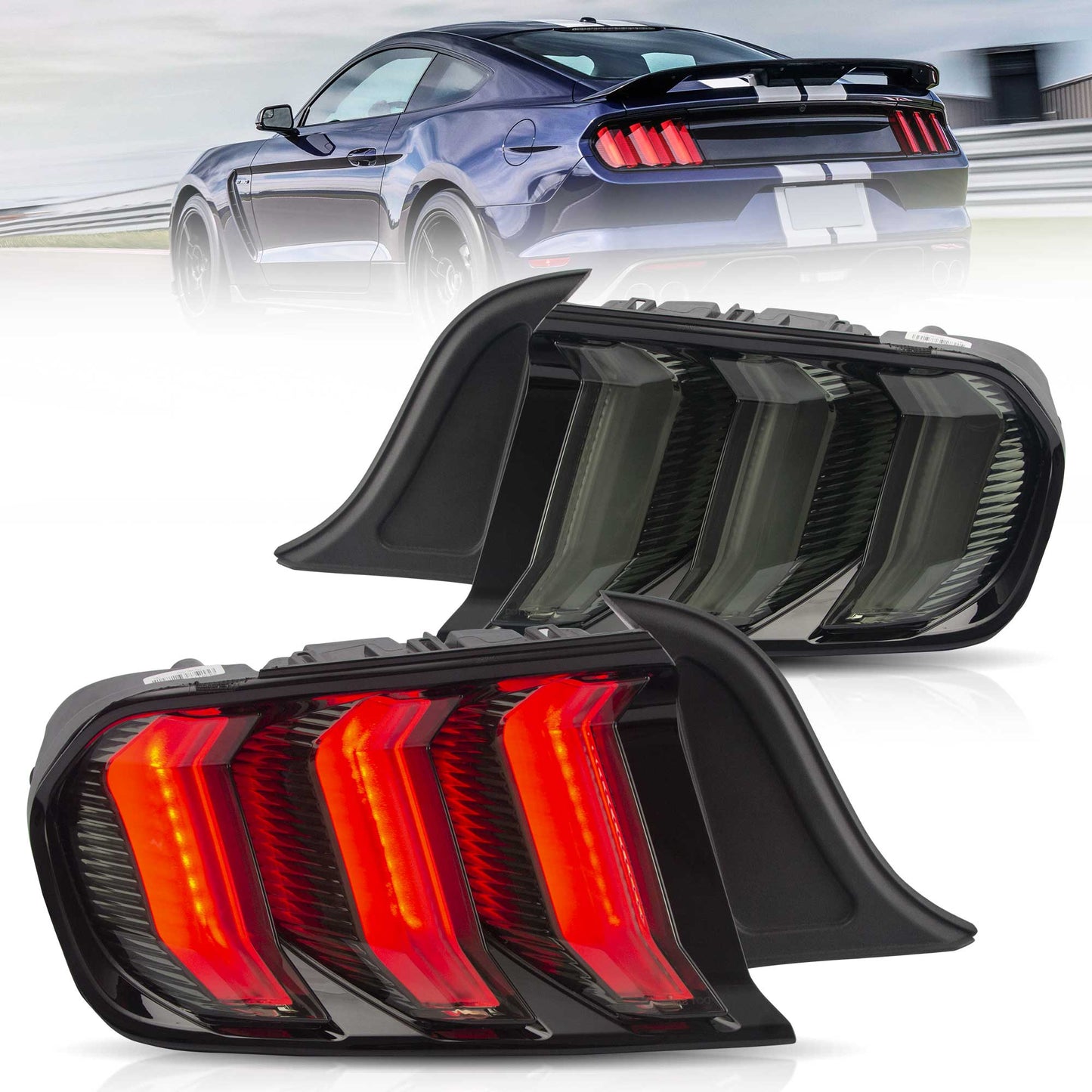 2015-2023 Mustang VLAND Euro Multi-Mode LED Taillights
