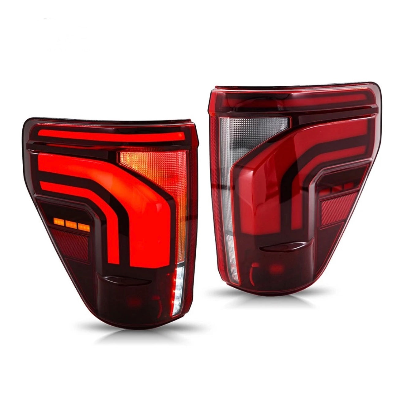 Red/Smoked LED Tail Lights — 2021-2026 F150 & Raptor