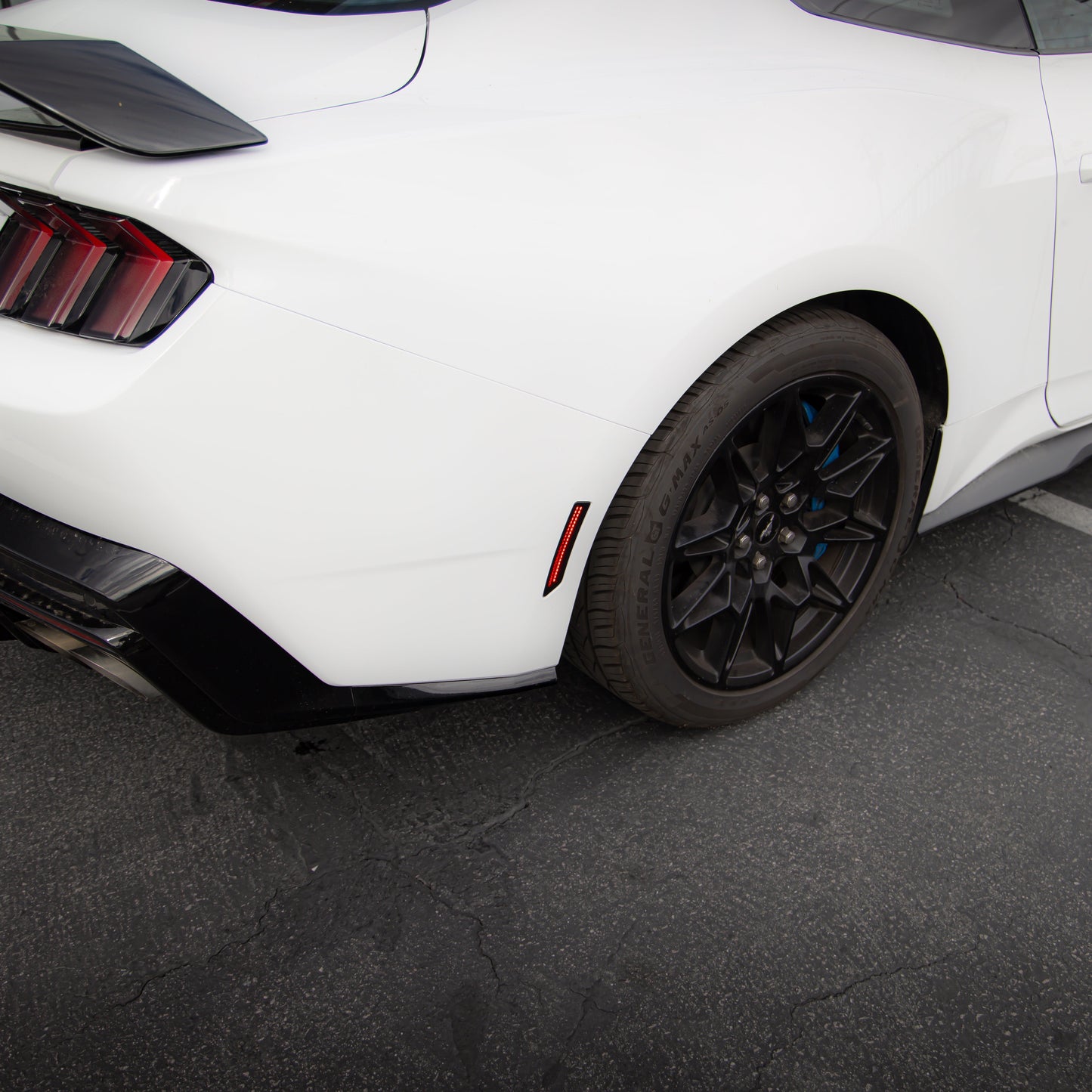 2024 + Ford Mustang S650 Smoked LED Side Markers (SET)(SMOKE)