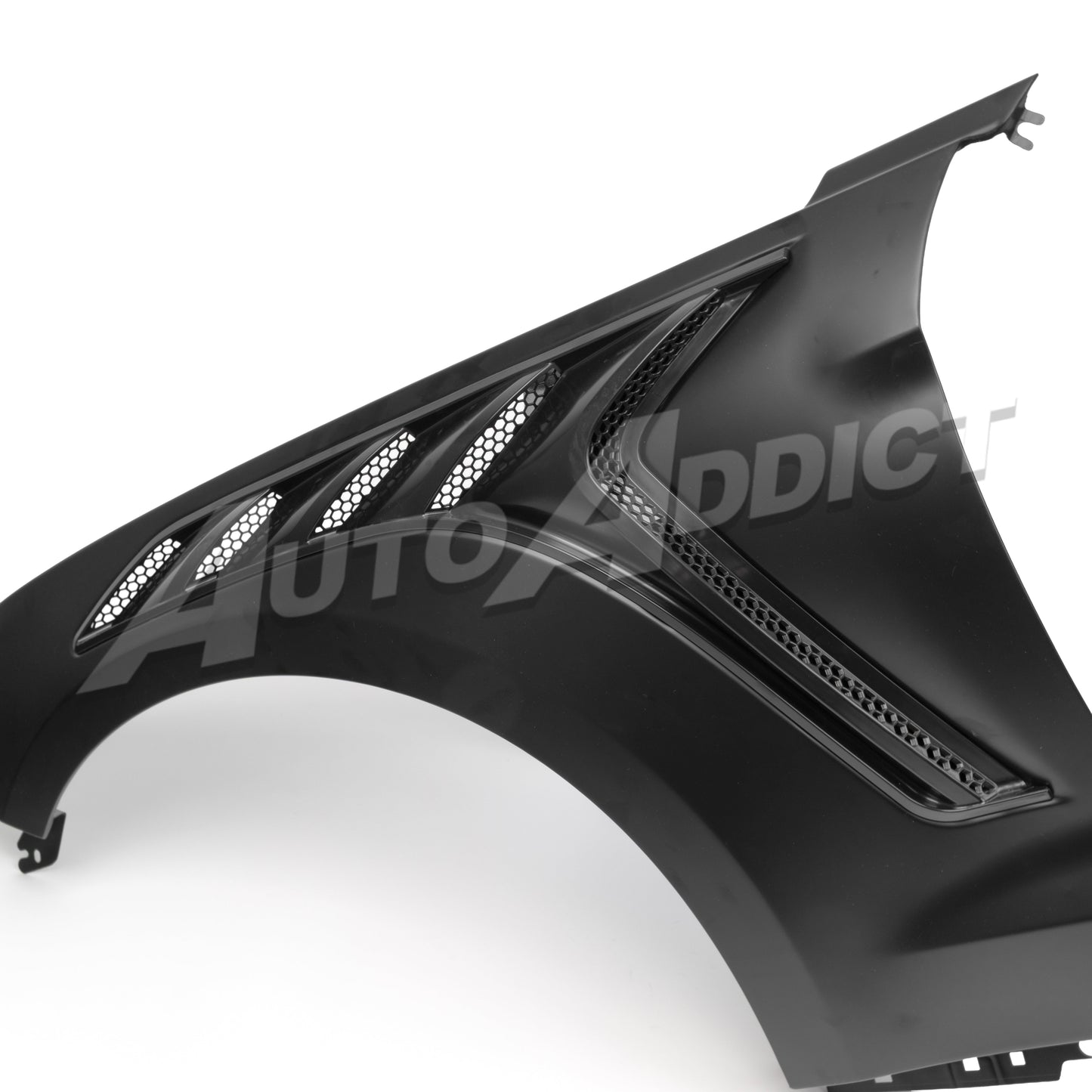 2015-2017 Mustang S550 EcoBoost/GT Type-GTD Aluminum Fenders w/ Functional Vent (Pair)