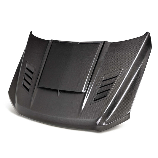 Type-AB carbon fiber hood for 2021-2026 Ford F-150