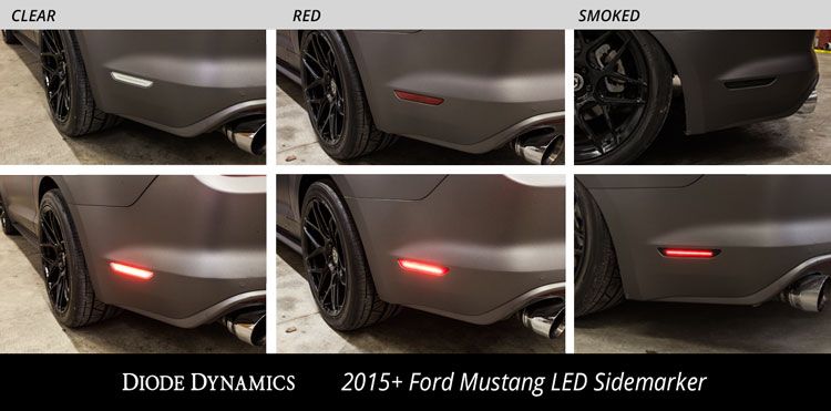 LED Sidemarkers for 2015-2023 Ford Mustang